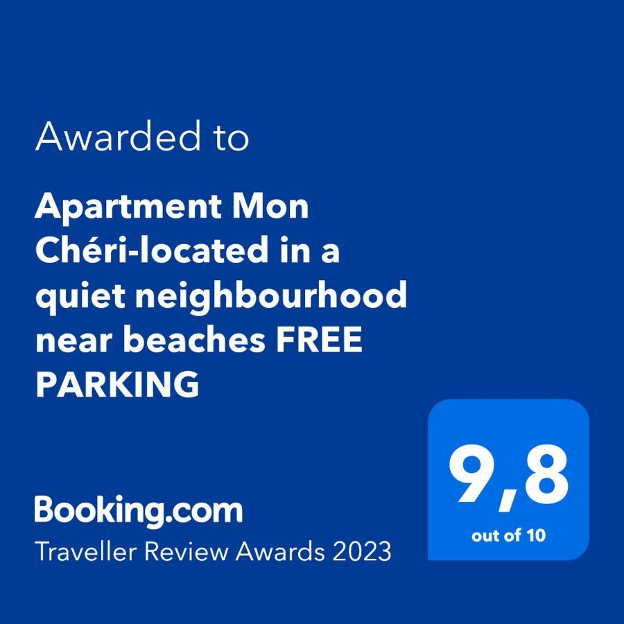 Apartment Mon Cheri-Located In A Quiet Neighbourhood Near Beaches Free Parking Póla Kültér fotó